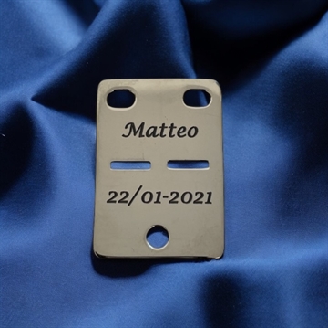 ID tag, smykke med navn